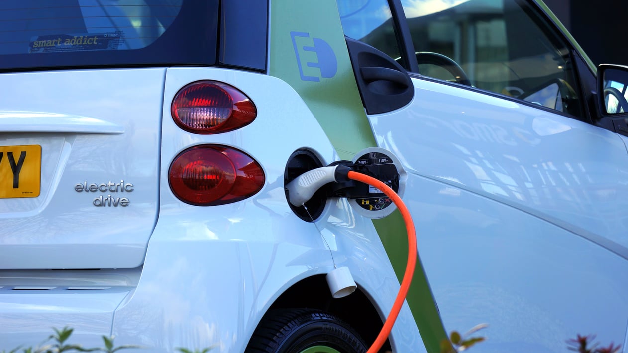 What's the benefit of an electric company car?